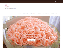 Tablet Screenshot of chiangmai-florist.com